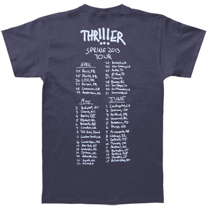 !!! Spring 2013 Tour Slim Fit T-shirt Back