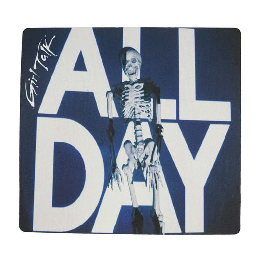 Girl Talk All Day Mouse Pad Front
