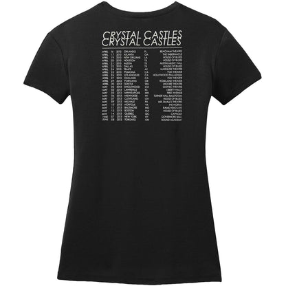Crystal Castles Girl's 2013 Spring Tour Burka Junior Top Back