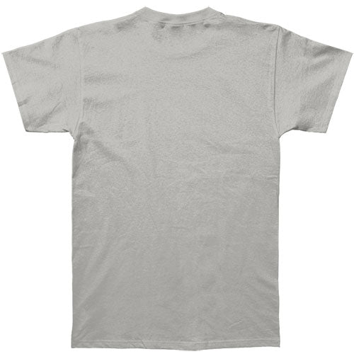 Disappears Cyan Eyes To Mouth Slim Fit T-shirt Back