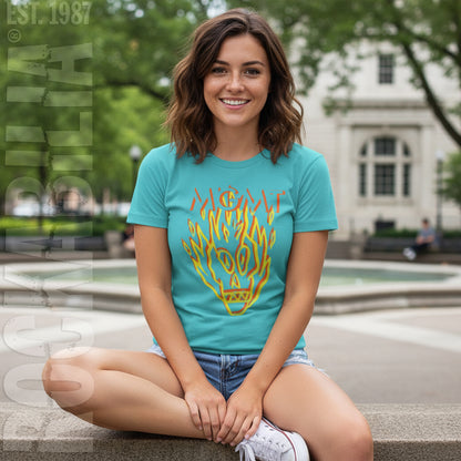 Girl's Skull Junior Top