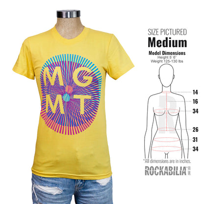 Girl's Op-Art Junior Top