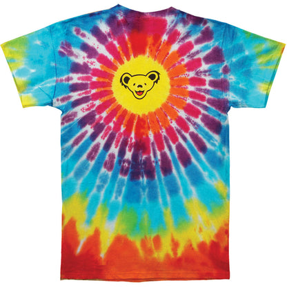 Grateful Dead Circle Bears Tie Dye T-shirt Back