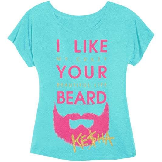 I Like Your Beard Jr Dolman T Junior Top