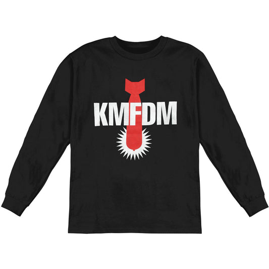 KMFDM Bomb Logo  Long Sleeve Front