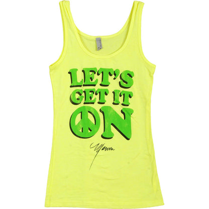 Let's Get It On Neon Tank Top Womens Tank