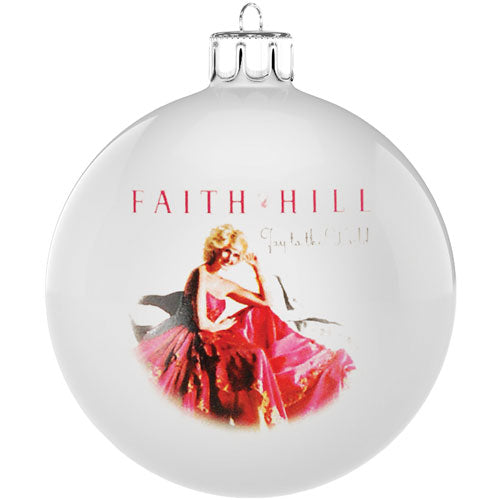Faith Hill Christmas Ornament Front