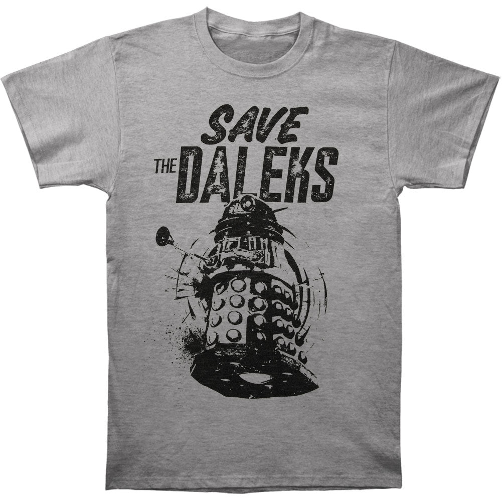 Doctor Who Save The Daleks Slim Fit T-shirt