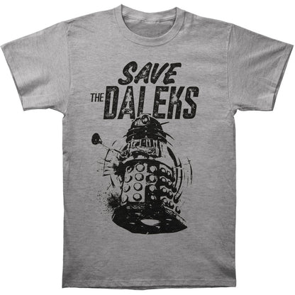 Doctor Who Save The Daleks Slim Fit T-shirt