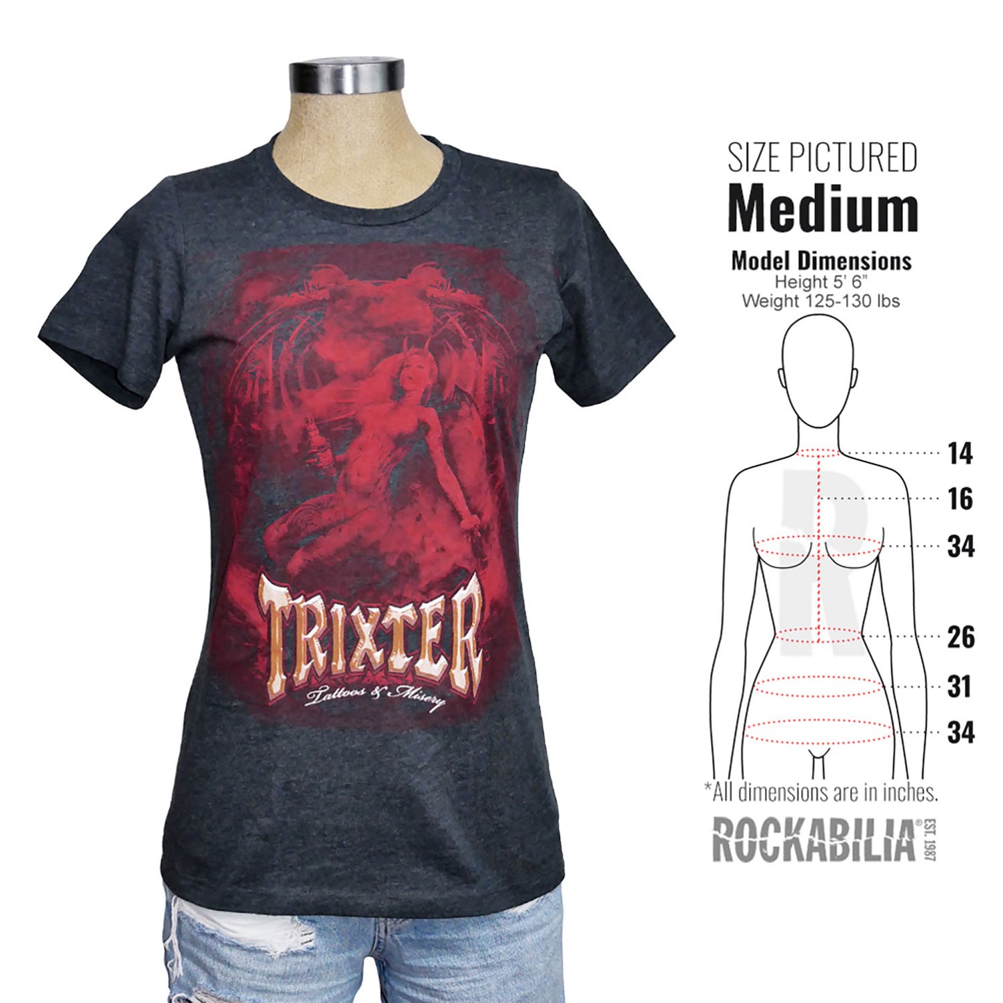 Tattoos & Misery Junior Top