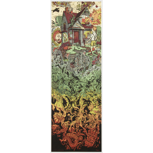 A Lot Like Birds No Place Album Art Limited Screenprint Front