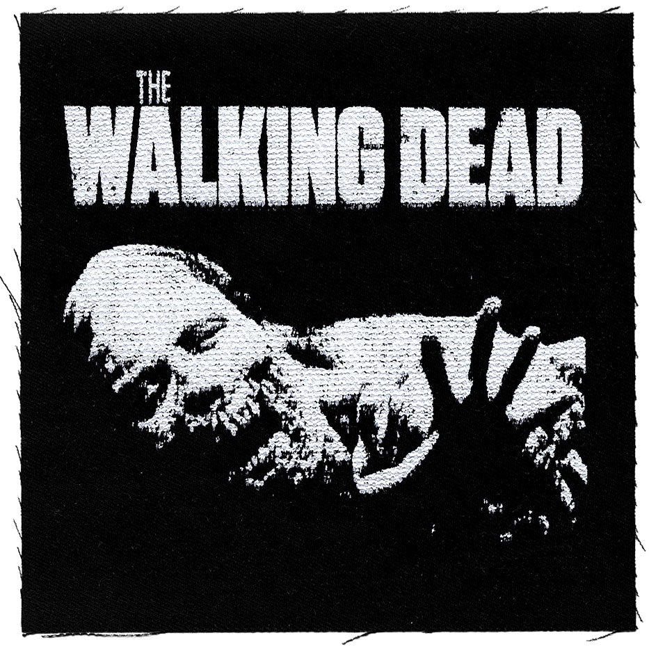 Walking Dead Zombie Cloth Patch Front