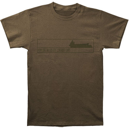 Kowloon Walled City Container Ships Slim Fit T-shirt
