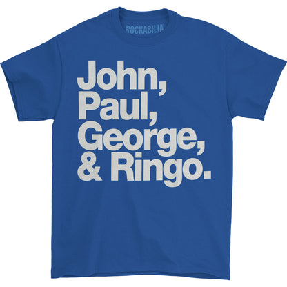 Beatles John, Paul, George & Ringo T-shirt Front