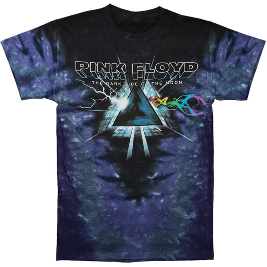 Pink Floyd Dark Side Vortex Tie Dye T-shirt Front