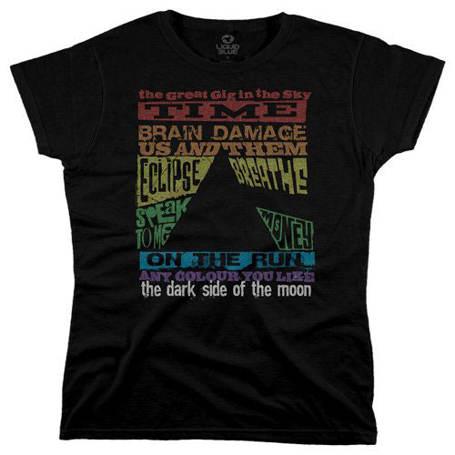 Dark Side Tracks Womens Womens Long Length Womens T-shirt