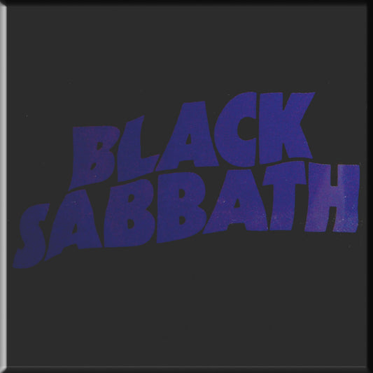 Black Sabbath Wavy Logo Magnet Front
