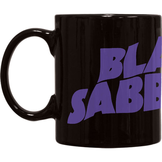Black Sabbath Wavy Logo Coffee Mug Front
