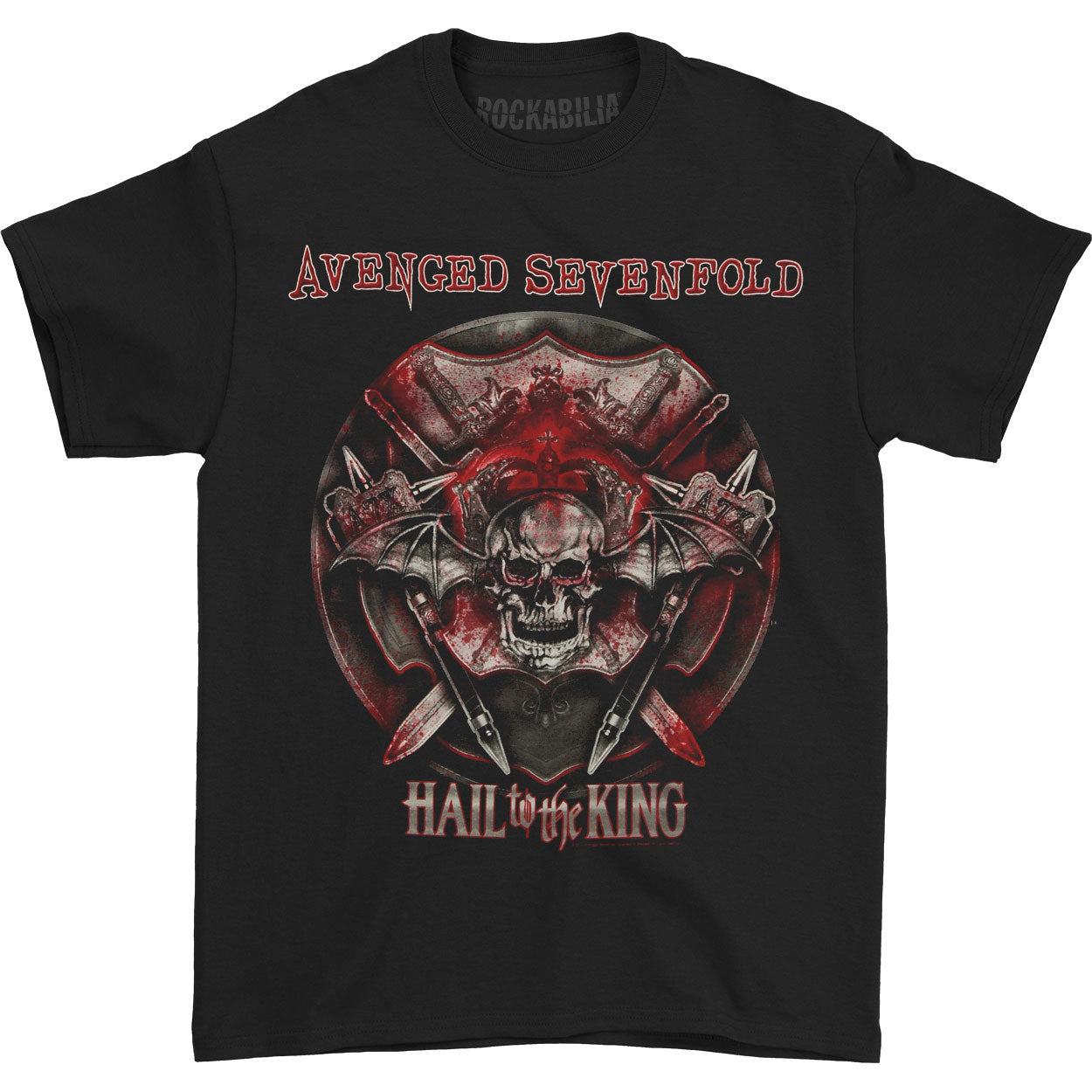 Avenged Sevenfold Battle Armour T-shirt Front