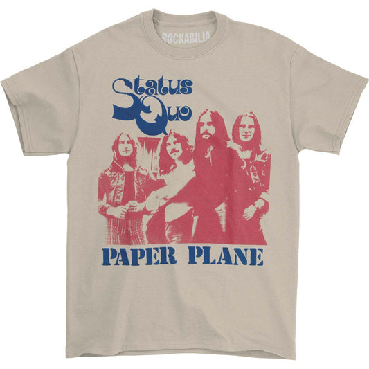 Status Quo Paper Plane T-shirt Front