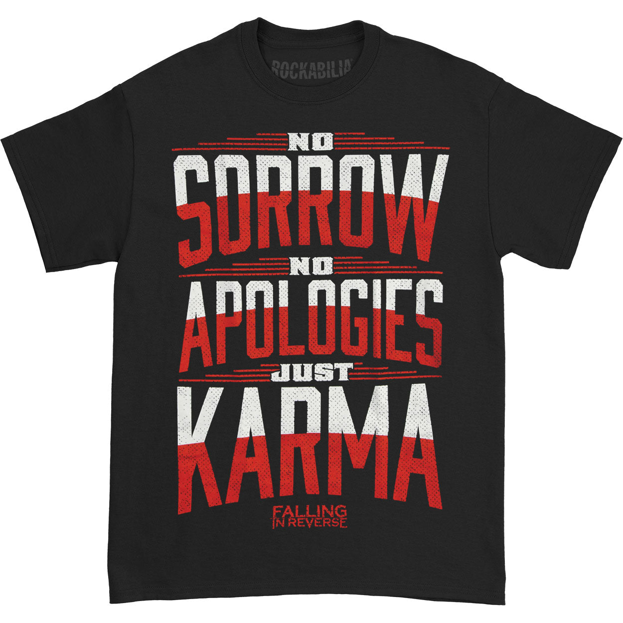 Falling In Reverse Sorrow T-shirt Front