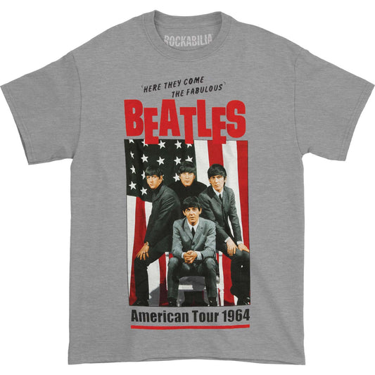 Beatles American Tour 1964 Slim Fit T-shirt Front