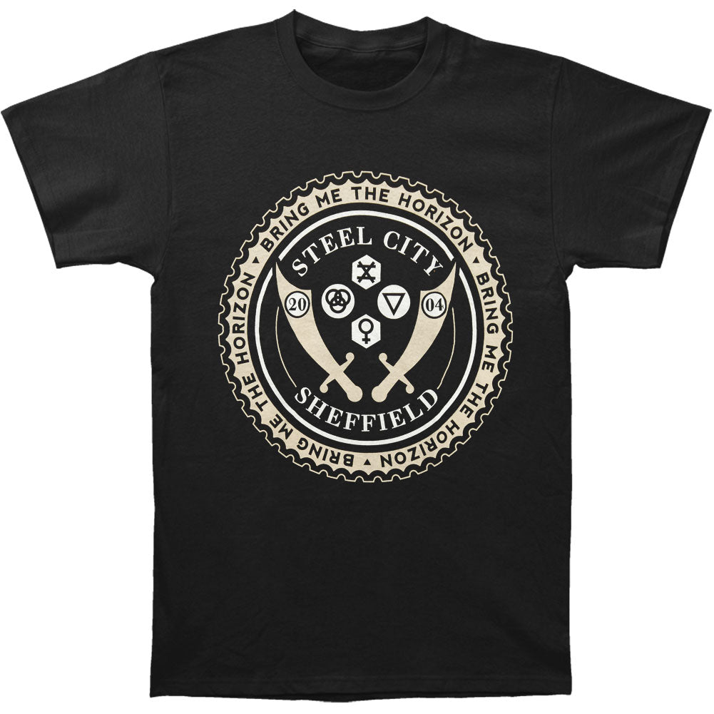 Bring Me The Horizon Circle Logo Slim Fit T-shirt Front