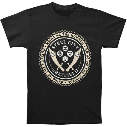 Bring Me The Horizon Circle Logo Slim Fit T-shirt Front