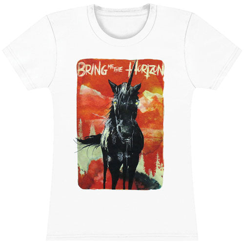 Bring Me The Horizon Unicorn Soft Junior Top Front