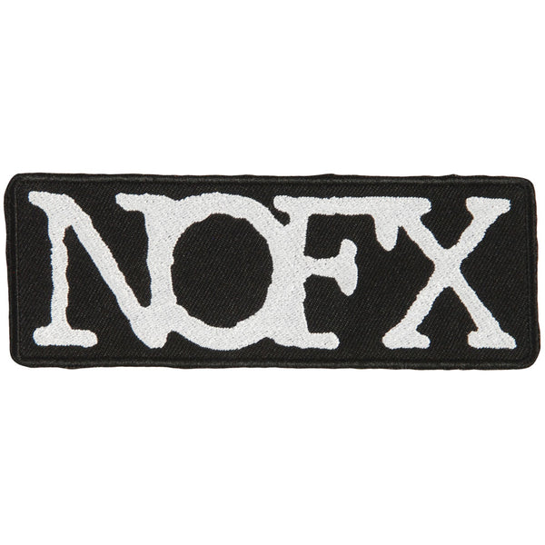 Official NOFX Logo Patch Embroidered Patch | Rockabilia