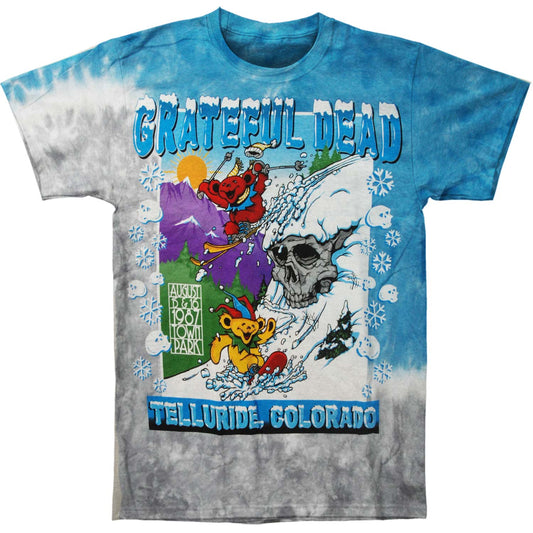 Grateful Dead Bear Mountain Tie Dye T-shirt Front
