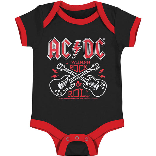 AC/DC Bodysuit Front
