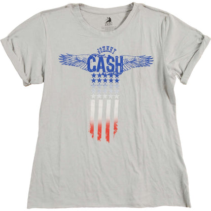 Johnny Cash Flag Junior Top