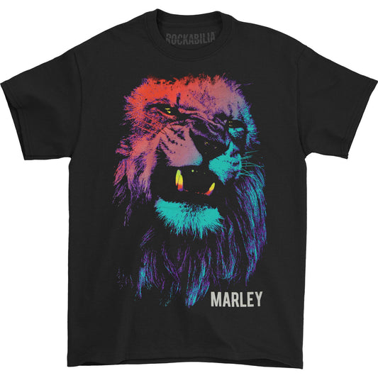 Bob Marley Lion In Color T-shirt Front