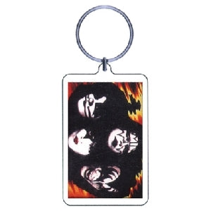 KISS Plastic Key Chain Front