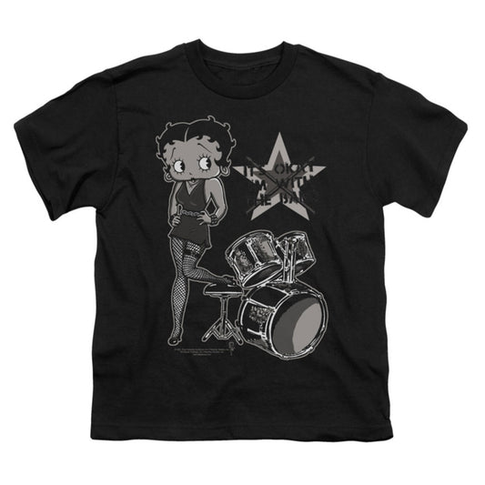 Betty Boop With The Band Youth T-shirt