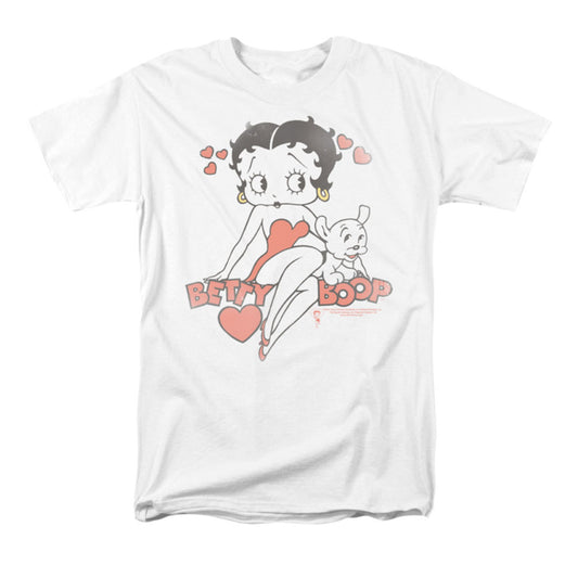 Betty Boop Classic With Pup T-shirt