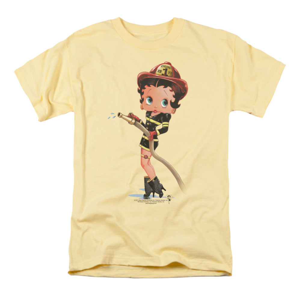 Betty Boop Firefighter T-shirt