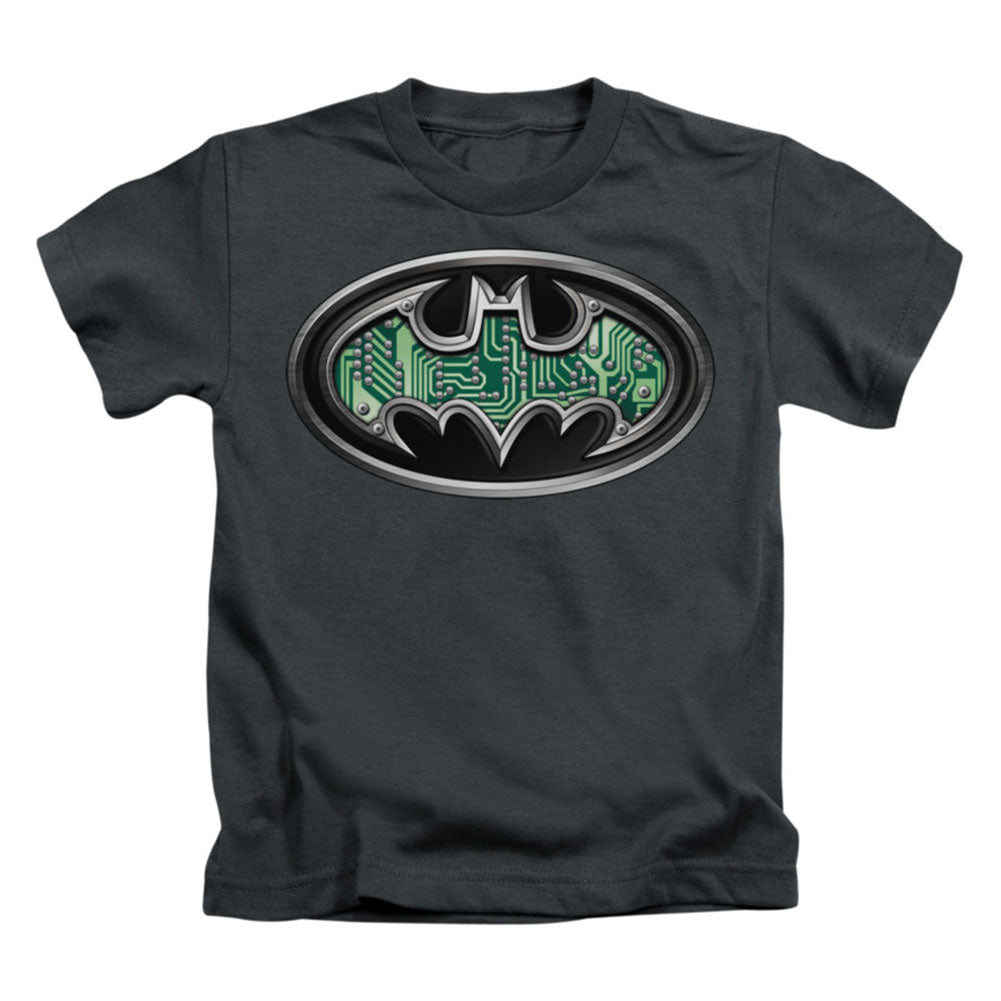 Batman Circuitry Shield Childrens T-shirt