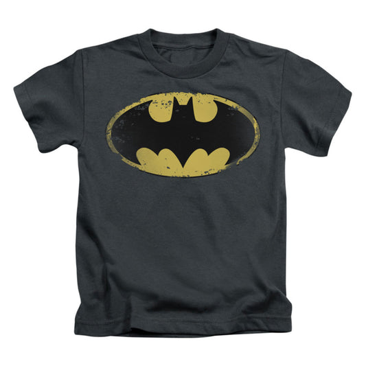 Batman Distressed Shield Childrens T-shirt