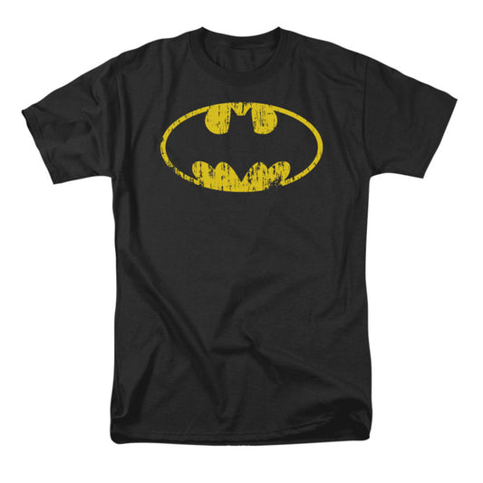 Batman Classic Logo Distressed T-shirt