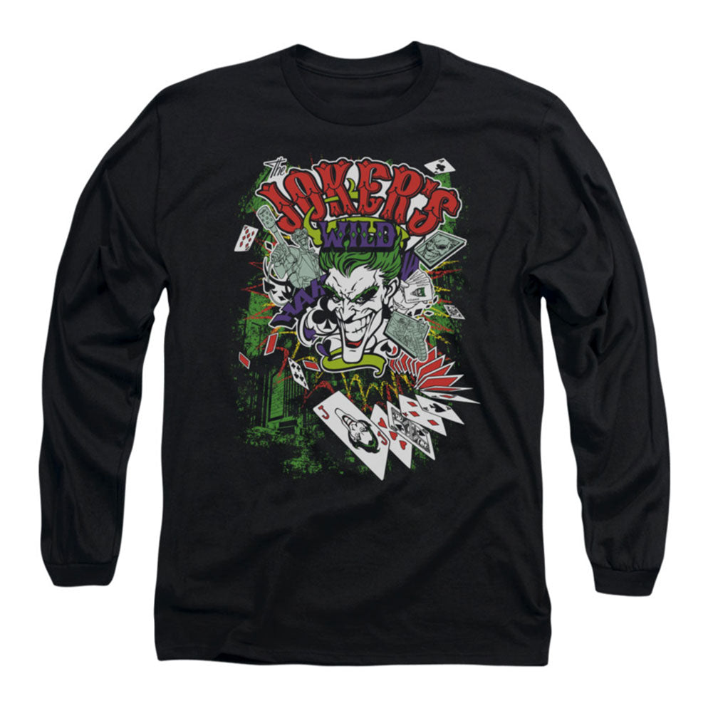 Batman Jokers Wild Long Sleeve