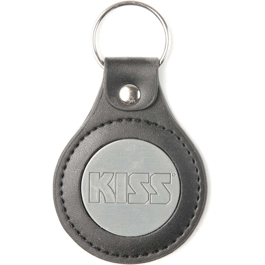 KISS Logo Metal Key Chain Front