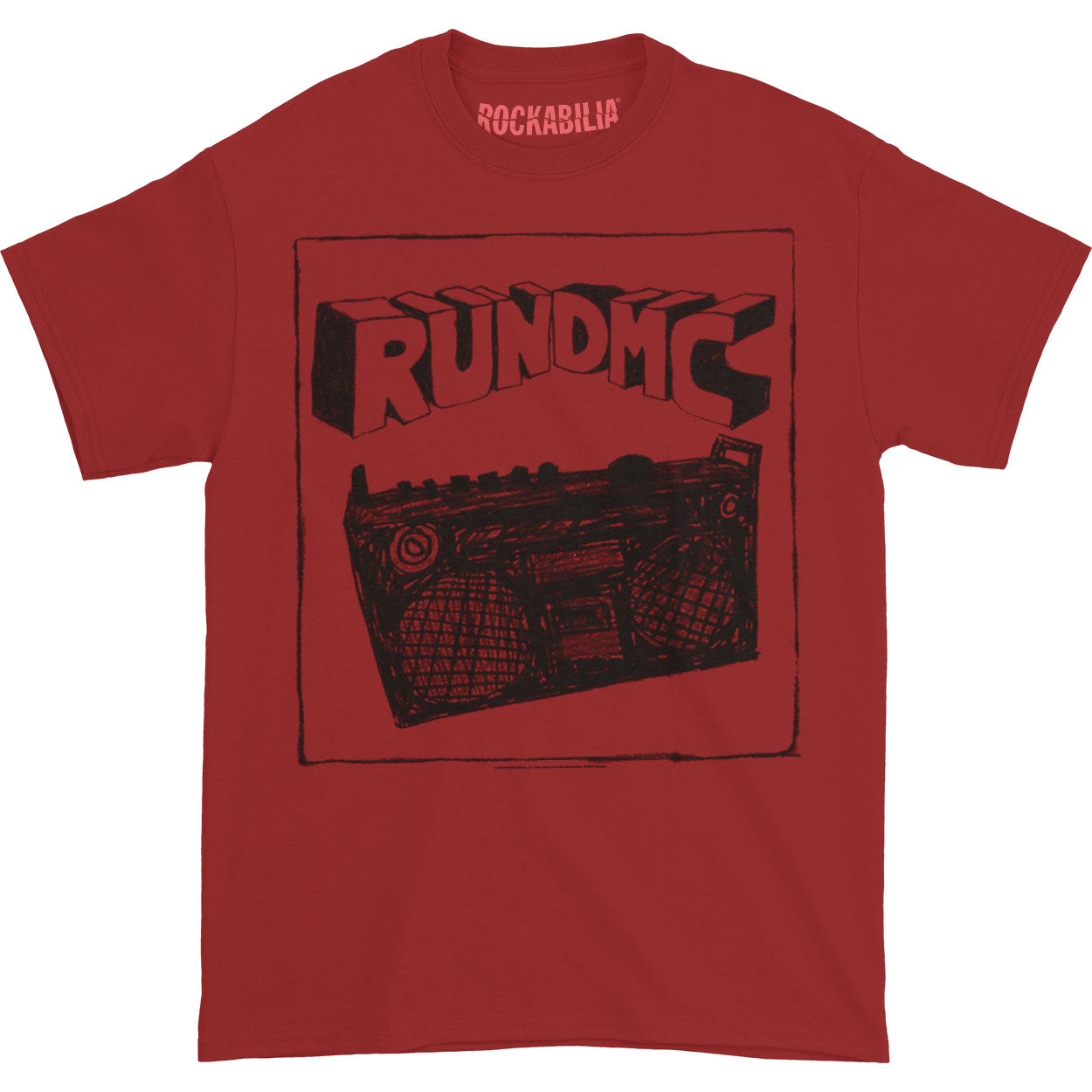 Run DMC Boombox Sketch T-shirt Front