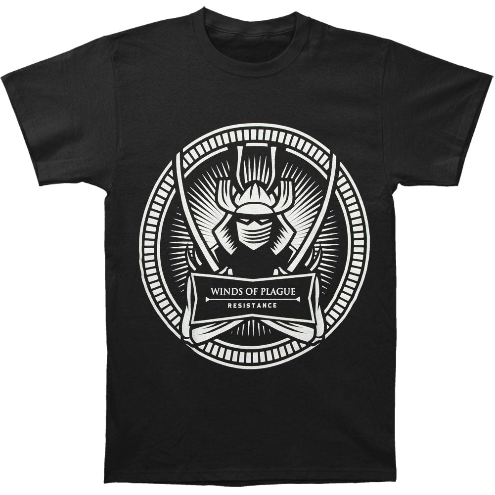 Winds Of Plague Samurai Crest Slim Fit T-shirt Front