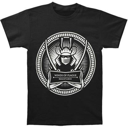Winds Of Plague Samurai Crest Slim Fit T-shirt Front