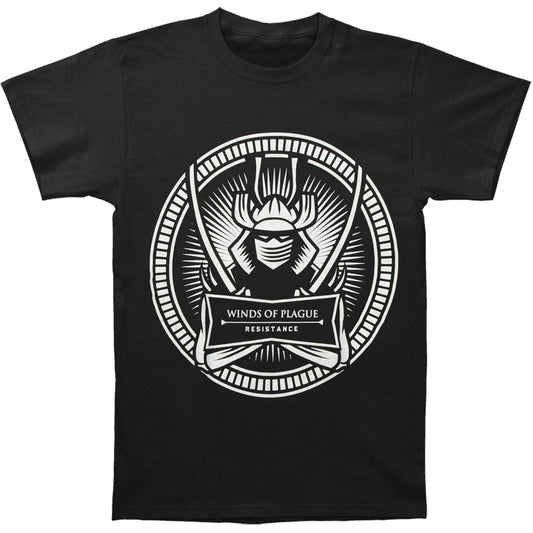 Winds Of Plague Samurai Crest Slim Fit T-shirt Front