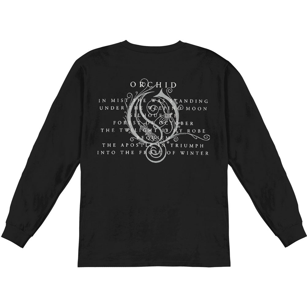 Opeth Orchid Long Sleeve Back