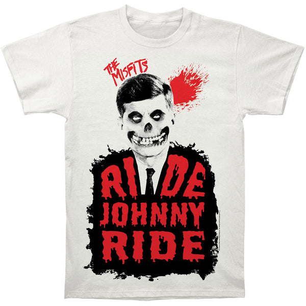 THE MISFITS RIDE JOHNNY RIDE Tシャツ Official Misfits Ride Johnny Ride Subway T-shirt | Rockabilia