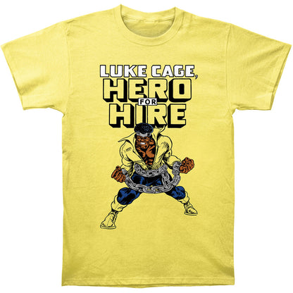 Luke Cage Hero For Hire Slim Fit T-shirt Front